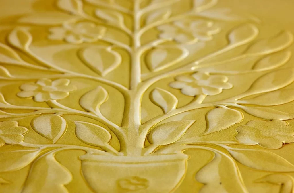 embossing and debossing in book printing