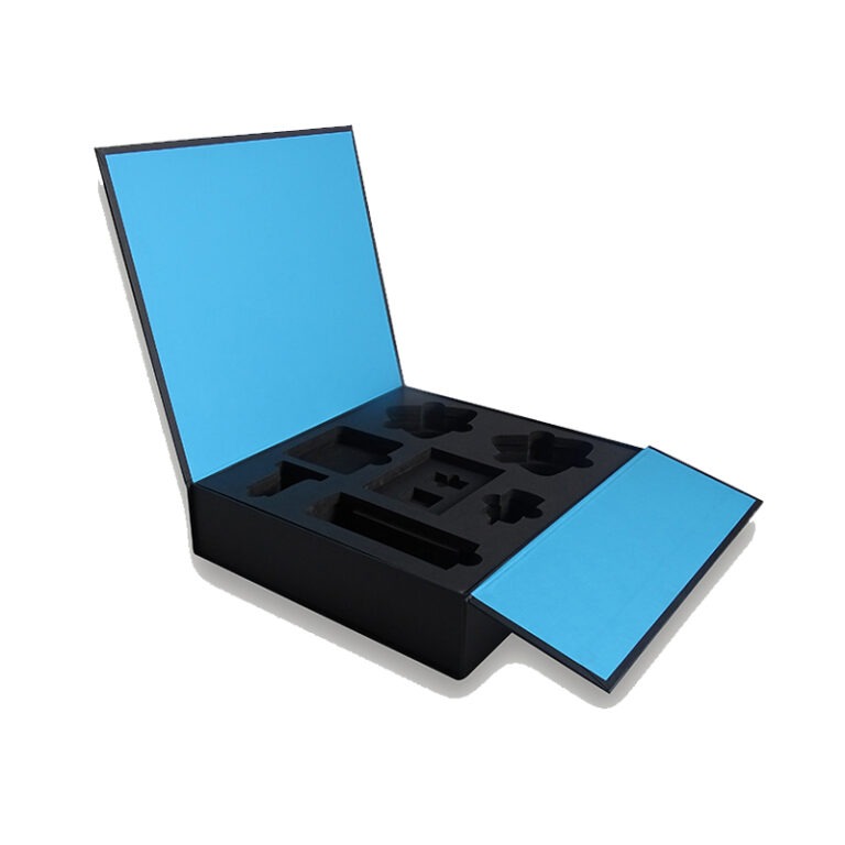 Rigid box -blue black