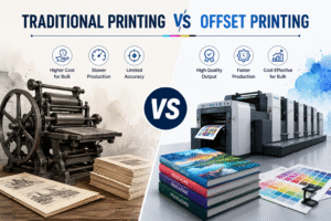 traditional Vs Offset Printing