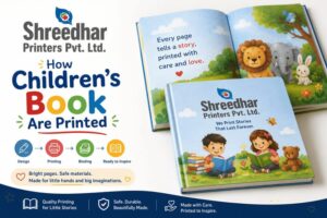 how children's book are printed