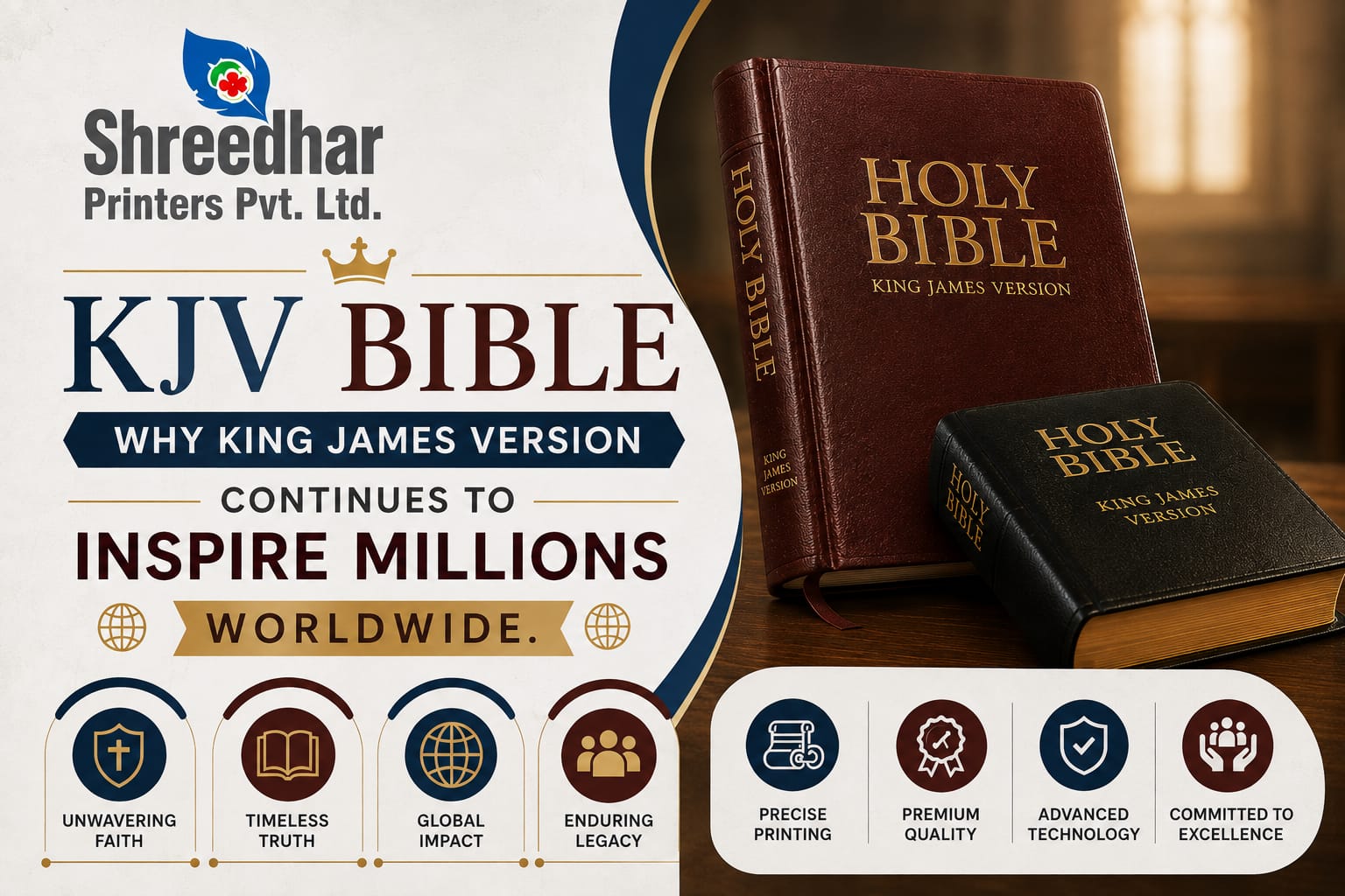 KJV Bible Printing for Export